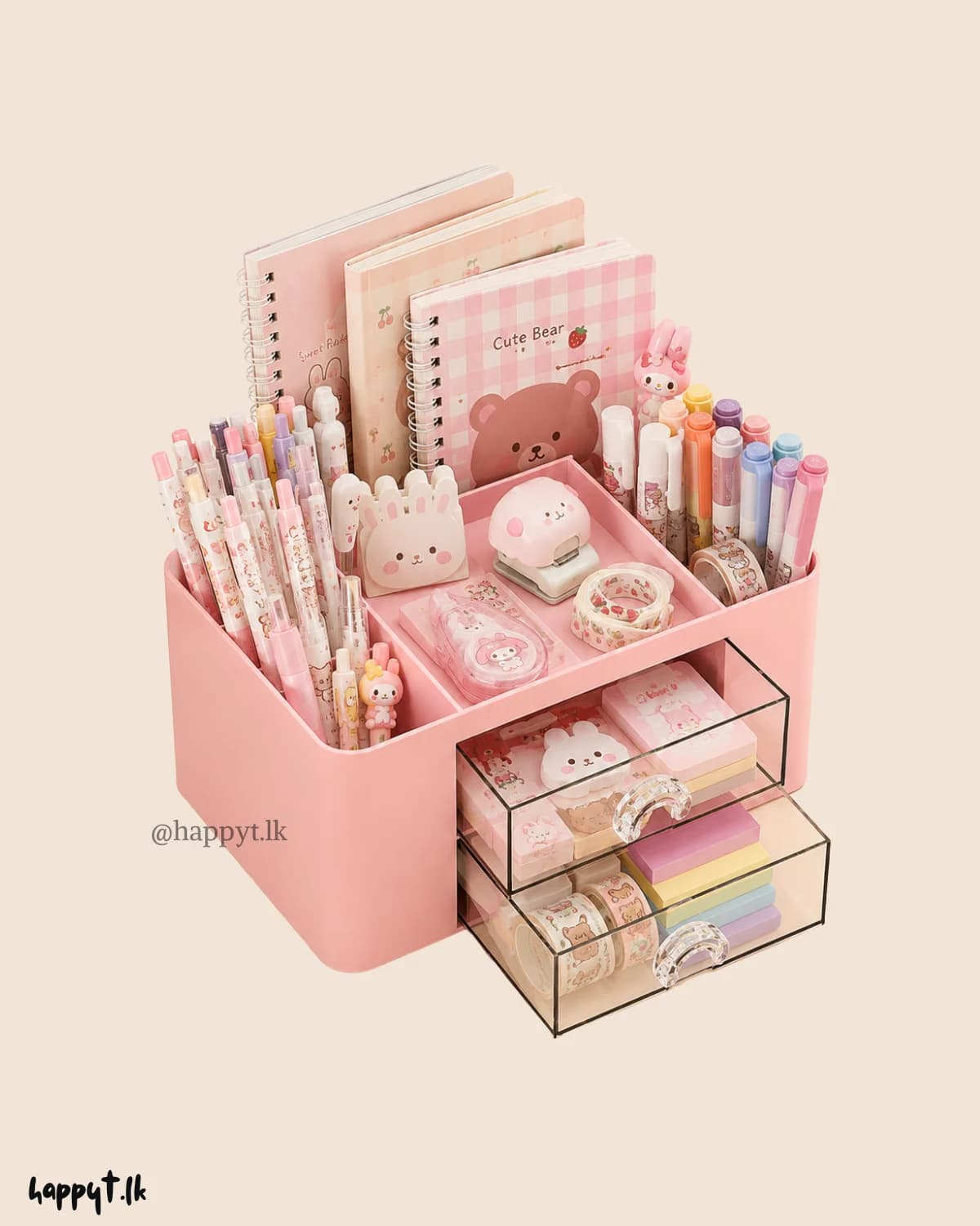 Cute Desk Organizer with Drawers